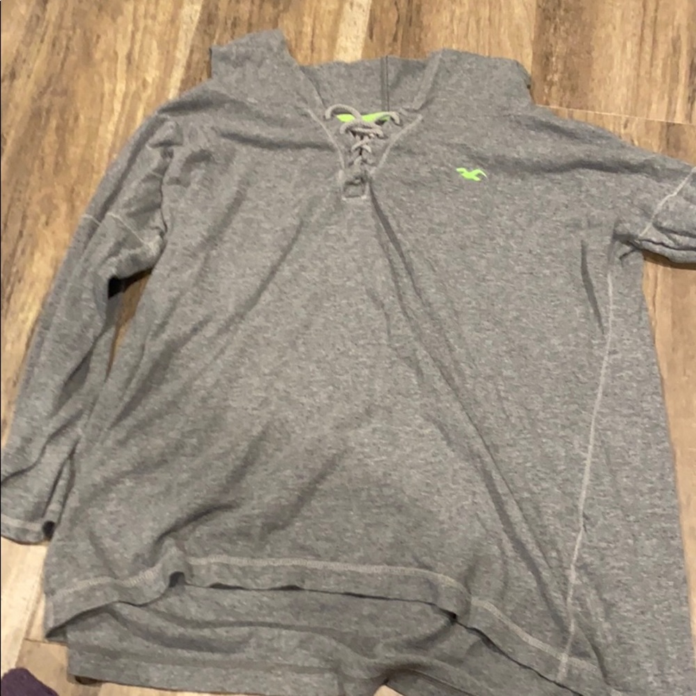Holister hooded long sleeve